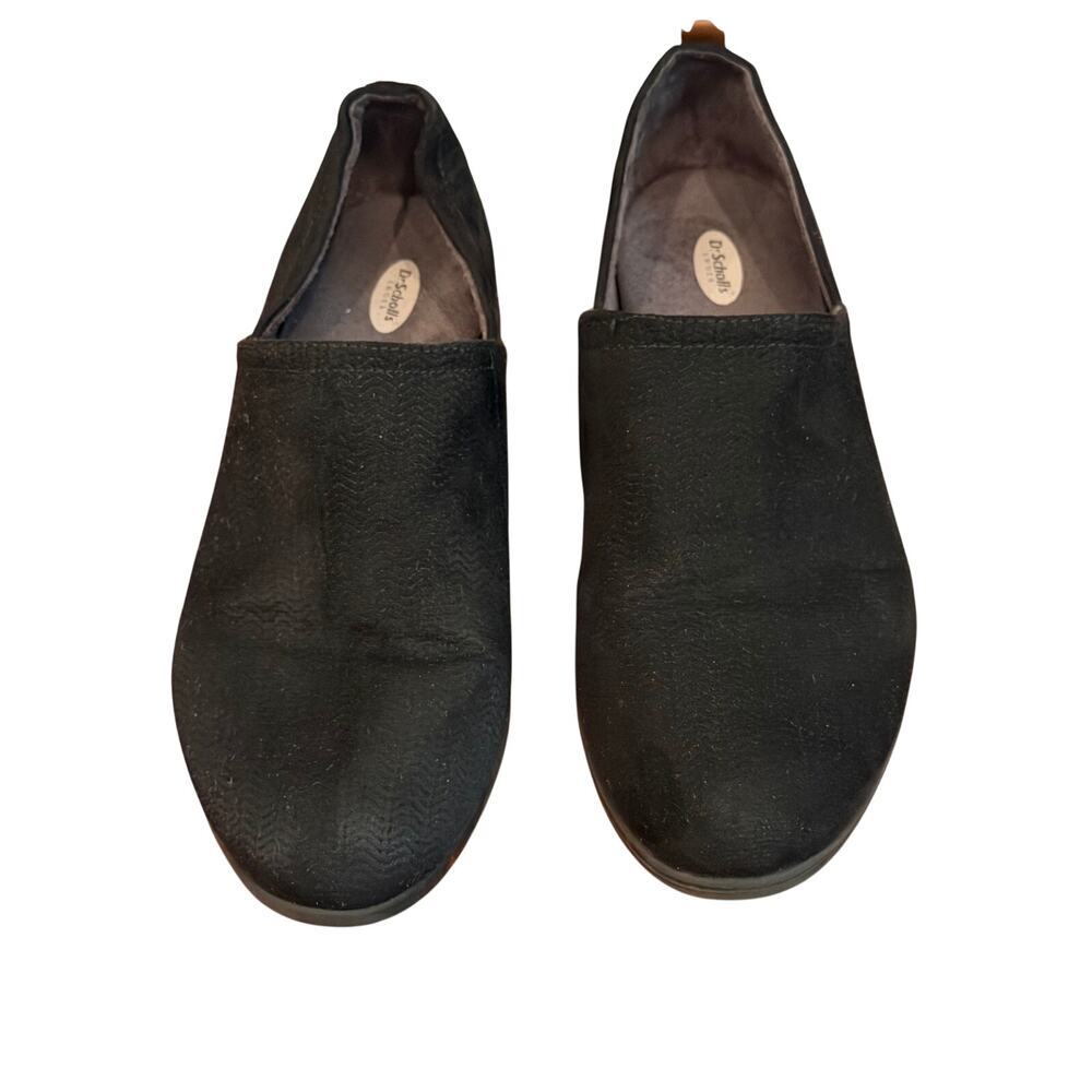 Dr. Scholl's Black Suede Be You Woman's Ruler Slip-On Shoes Size 7
